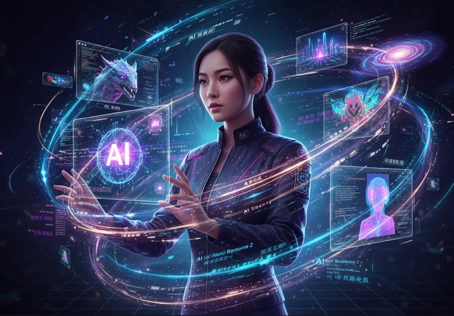 Text rendering and infographics example